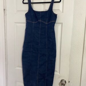 Denim dress